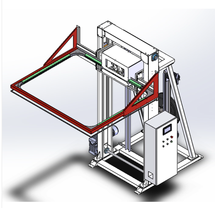 打包机维修保养收紧轮更换