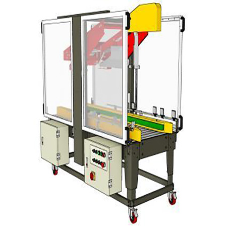 台湾纬华PW-559AF全自动折盖与两侧皮带传动封箱机