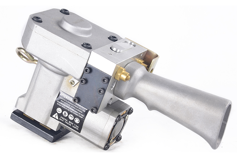 气动塑钢带打包机RJ193打包机拉紧按钮